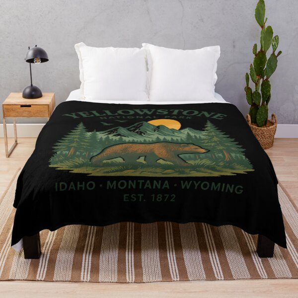 Item preview, Yellowstone National Park Est 1872 designed and sold by PhylissMrazik.
