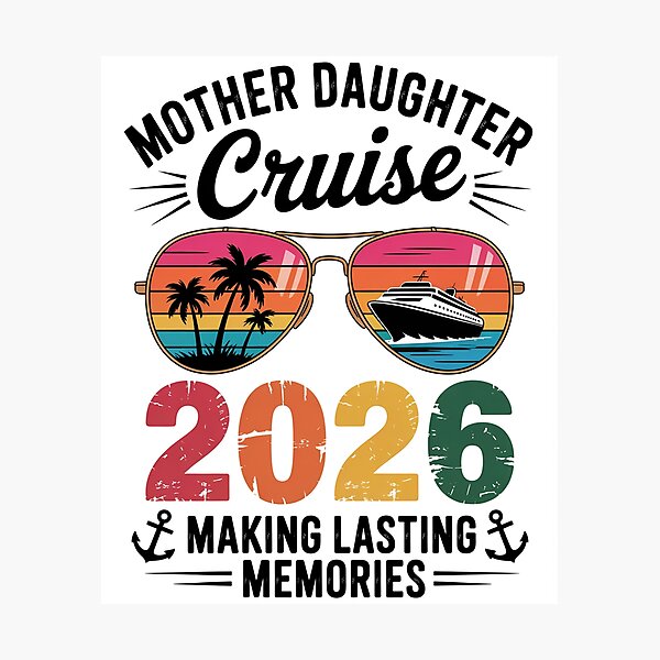 Item preview, Mother Daughter Cruise 2026 Vacation Trip Matching Family designed and sold by TorjeARTStore.