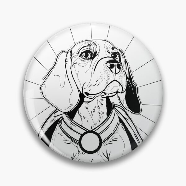 Item preview, Superdog Beagle designed and sold by WildLakePatterns.