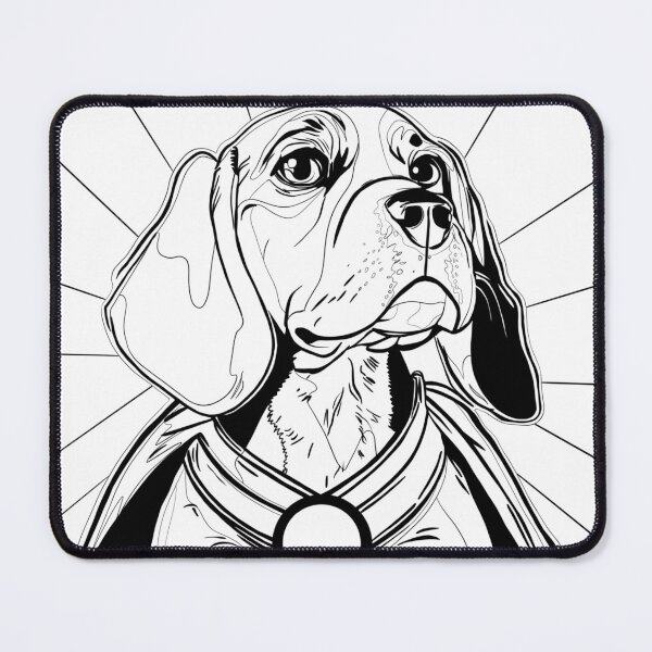Item preview, Superdog Beagle designed and sold by WildLakePatterns.