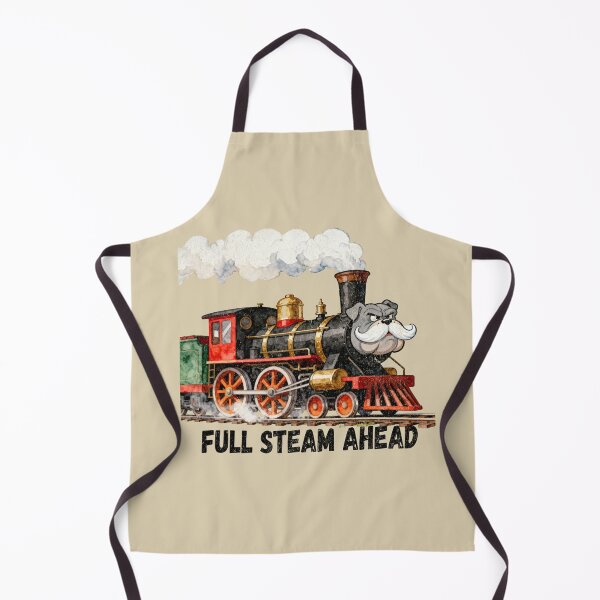 Item preview, Bulldog Steam Locomotive with Full Steam Ahead designed and sold by AwesomeBeyondLimits.