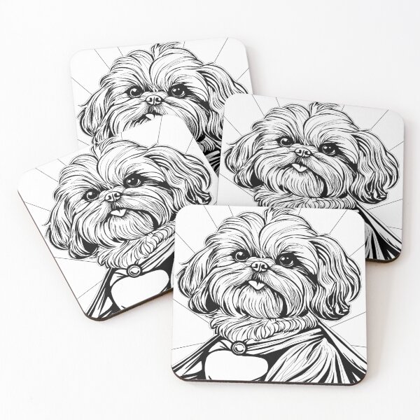 Item preview, Superdog Shih Tzu designed and sold by WildLakePatterns.