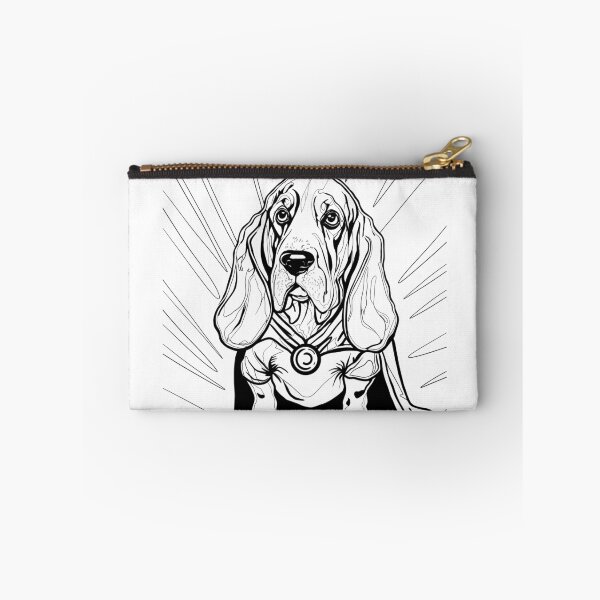 Item preview, Superdog Basset Hound designed and sold by WildLakePatterns.