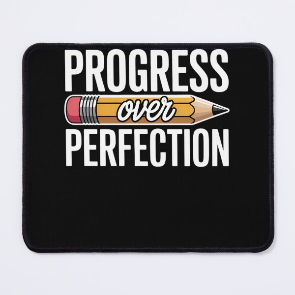 Item preview, Motivational Progress Over Perfection back to School Teacher designed and sold by papertaless.