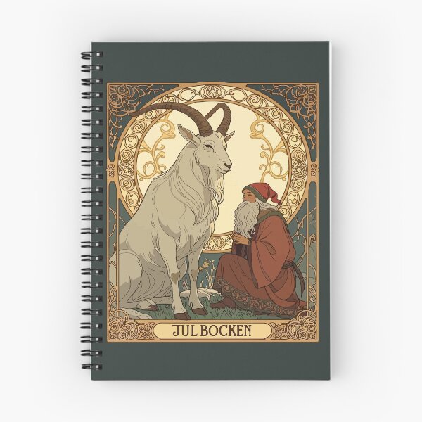 Item preview, Julbocken And Jultomten Scandinavian Style Christmas designed and sold by taiche.