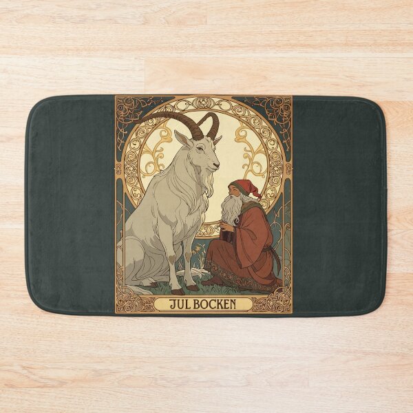 Item preview, Julbocken And Jultomten Scandinavian Style Christmas designed and sold by taiche.