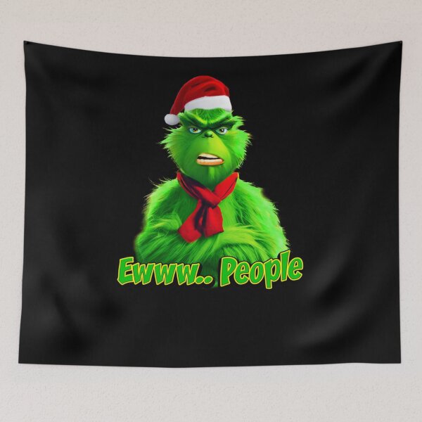 Item preview, Grinch Ewww People – Funny Christmas Mood Design designed and sold by Amaya John.
