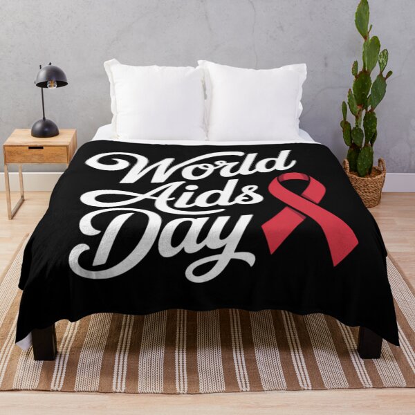 Item preview, World Aids Day Red Ribbon HIV AIDS Awareness designed and sold by papertaless.