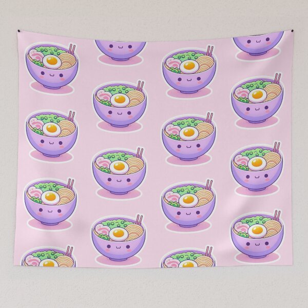 Item preview, Cute Kawaii Ramen Bowl – Adorable Anime Manga Noodle Lover Design designed and sold by Sugar Wisdom .