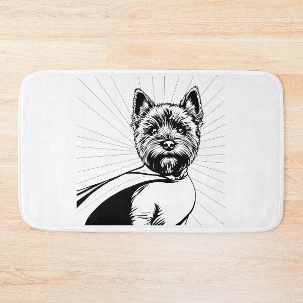 Item preview, Superdog Cairn Terrier designed and sold by WildLakePatterns.