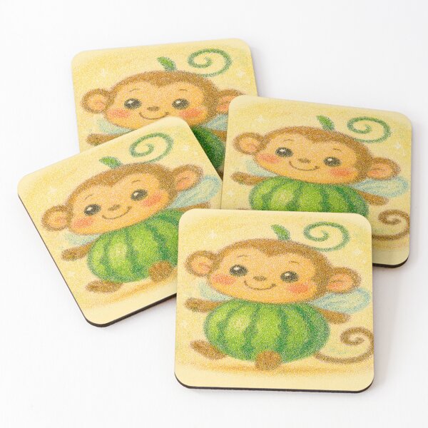 Item preview, Melonkey designed and sold by DinsignStudio.
