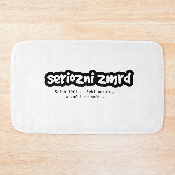 Item preview, Seriozni zmrd merch horizontal designed and sold by SeriozniZmrd.