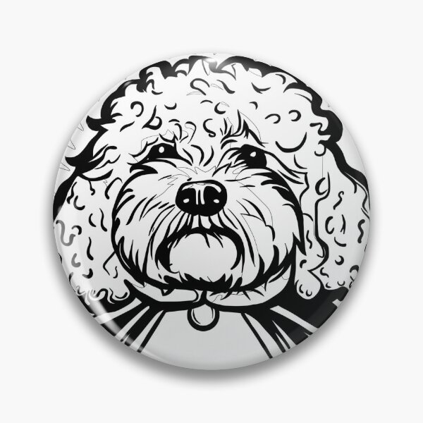 Item preview, Superdog Cavapoo designed and sold by WildLakePatterns.
