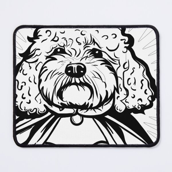 Item preview, Superdog Cavapoo designed and sold by WildLakePatterns.