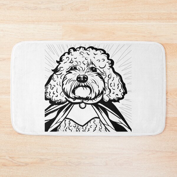 Item preview, Superdog Cavapoo designed and sold by WildLakePatterns.