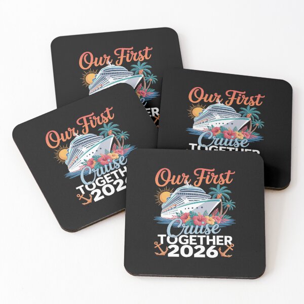 Item preview, Our First Cruise 2026 Together Cute Matching Couples designed and sold by TorjeARTStore.