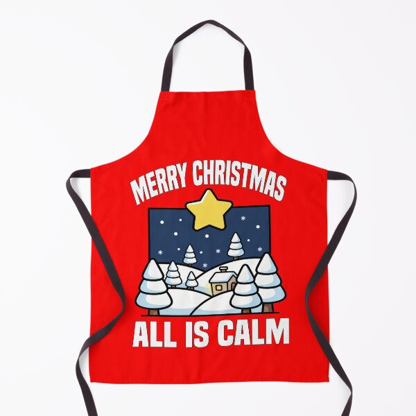 Item preview, MERRY CHRISTMAS - ALL IS CALM designed and sold by KEF Custom.