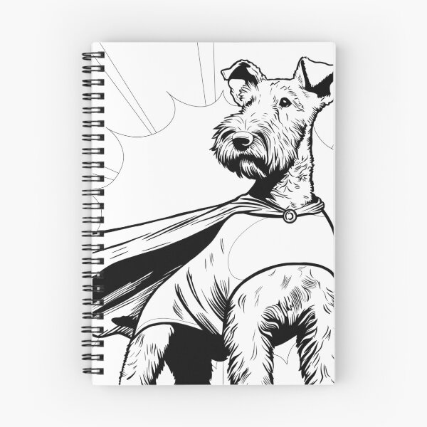 Item preview, Superdog Irish Terrier designed and sold by WildLakePatterns.