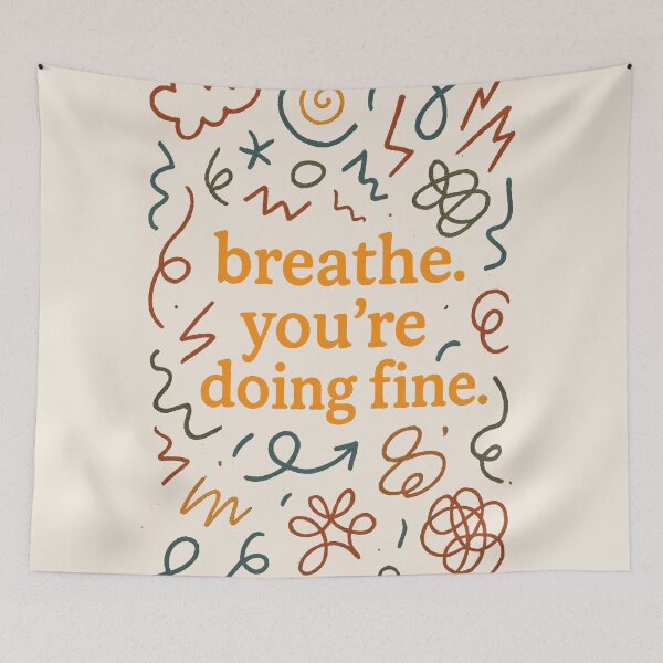 Item preview, Breathe — Finding Calm in the Chaos designed and sold by Chahika Designs.