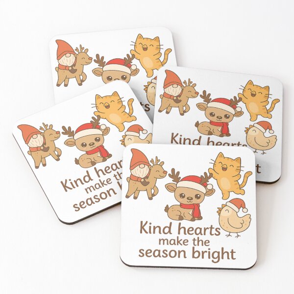 Item preview, Cute Christmas Animal Clipart | Santa Reindeer, Cat, Dog, Chicken, and Gnome Illustration Set designed and sold by WannaGreen45.