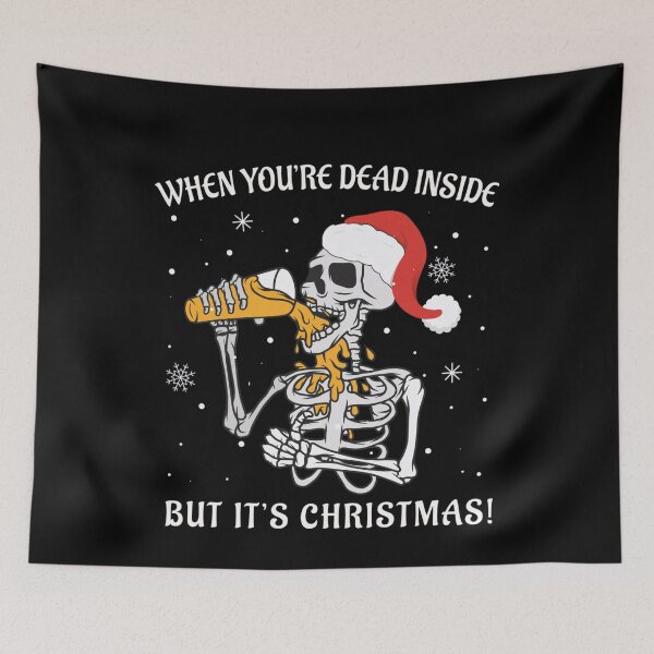 Item preview, Inside Funny You Classic Retro Christmas Vintgae Dead When Are But Its designed and sold by TMcConnellK.