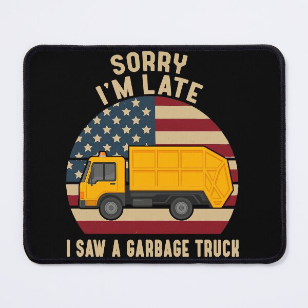 Item preview, Funny Garbage Truck USA Flag Shirt designed and sold by LashondaGreen89.
