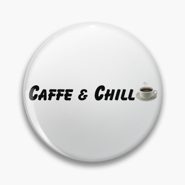 Item preview, ☕ Caffe & Chill – Coffee Lovers Design designed and sold by GrecuDesigns.