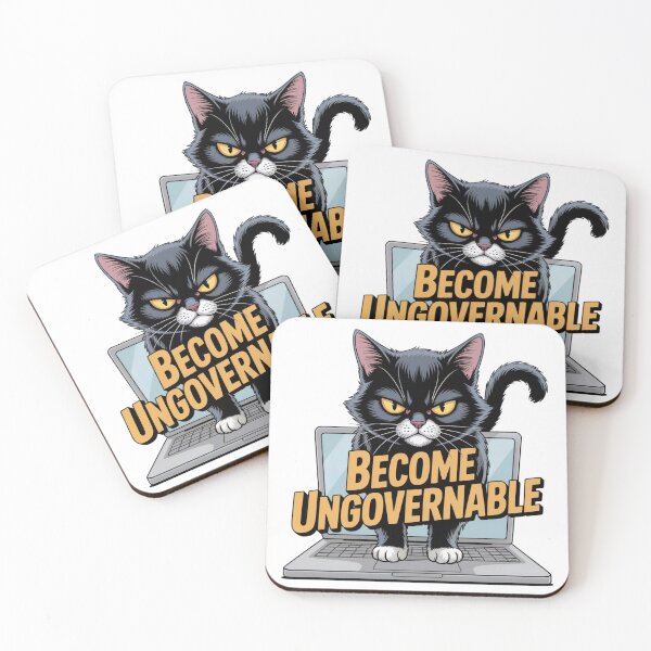 Item preview, Chaos Reigns – Ungovernable Cat Meme Tee designed and sold by WSPrintCrafter.