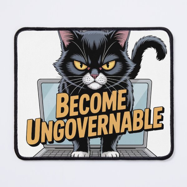 Item preview, Chaos Reigns – Ungovernable Cat Meme Tee designed and sold by WSPrintCrafter.