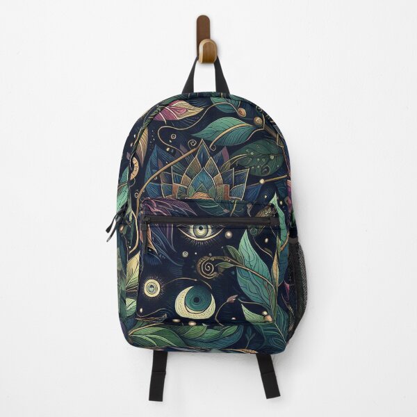 Item preview, Mystical Enchanted Vegetation – Esoteric Botanical Pattern designed and sold by Roberta Calabrese.