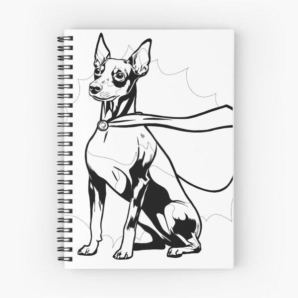 Item preview, Superdog Manchester Terrier designed and sold by WildLakePatterns.