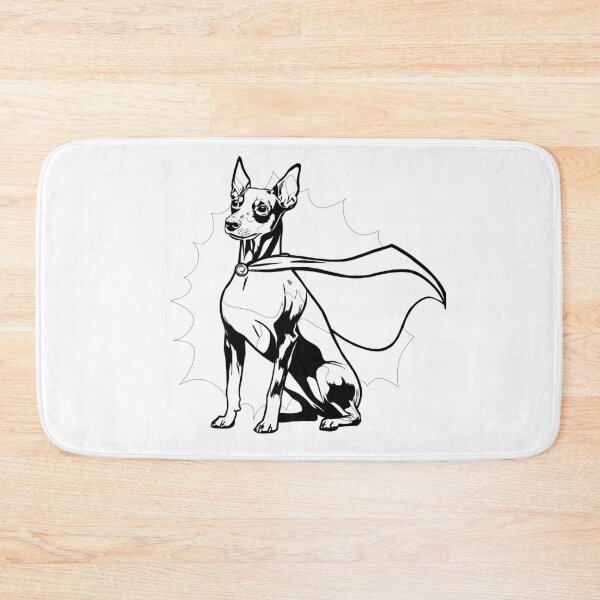 Item preview, Superdog Manchester Terrier designed and sold by WildLakePatterns.