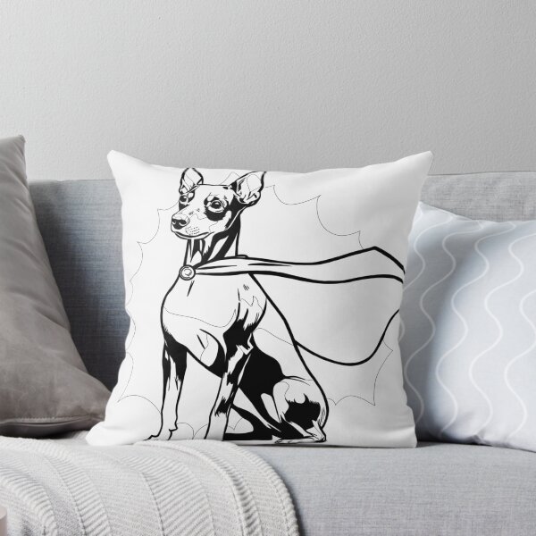 Item preview, Superdog Manchester Terrier designed and sold by WildLakePatterns.