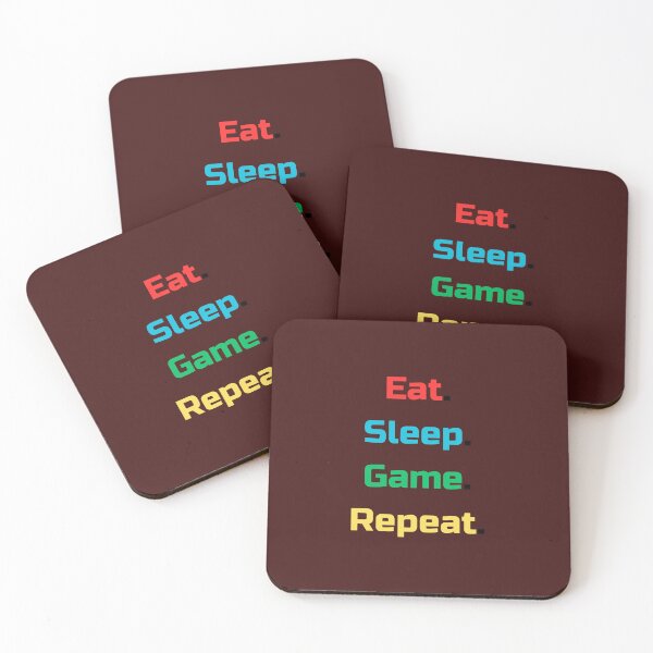 Item preview, Eat. Sleep. Game. Repeat. designed and sold by GrecuDesigns.