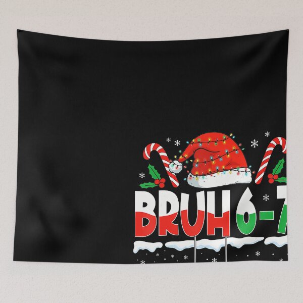 Item preview, Humor Christmas Turkey Six Vintage Meme Seven Bruh designed and sold by MichasBenson.