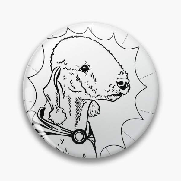 Item preview, Superdog Bedlington Terrier designed and sold by WildLakePatterns.