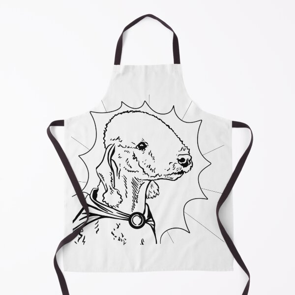 Item preview, Superdog Bedlington Terrier designed and sold by WildLakePatterns.