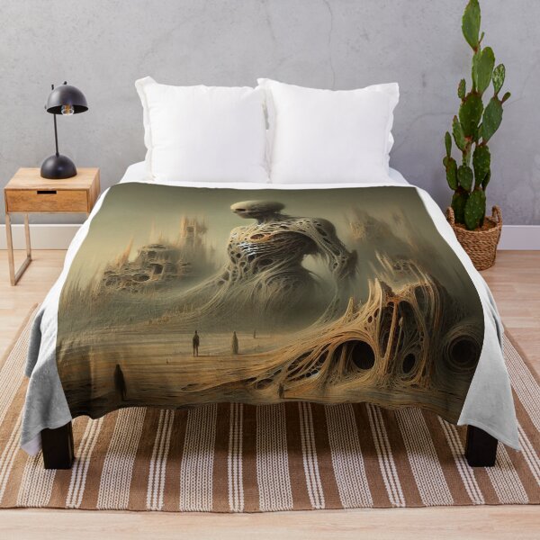 Artikelvorschau, Stiller Zeuge eines Traums, inspiriert von Beksiński entworfen und verkauft von CondiART.