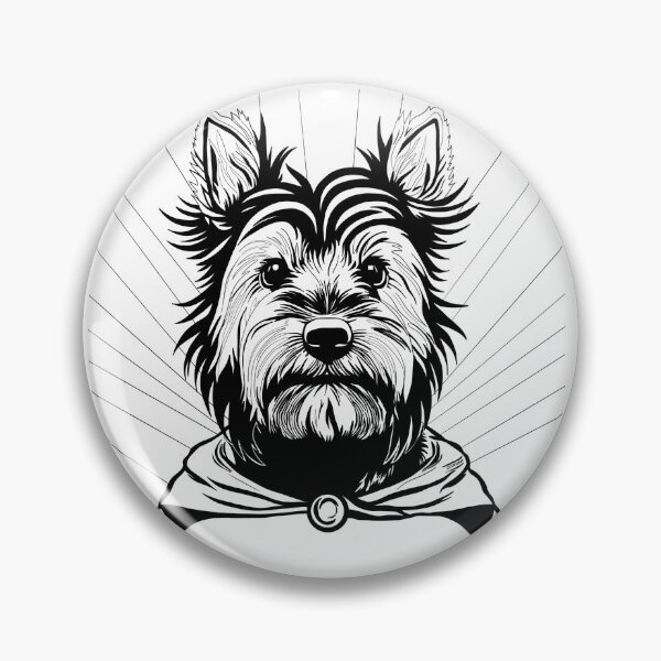 Item preview, Superdog Australian Terrier designed and sold by WildLakePatterns.