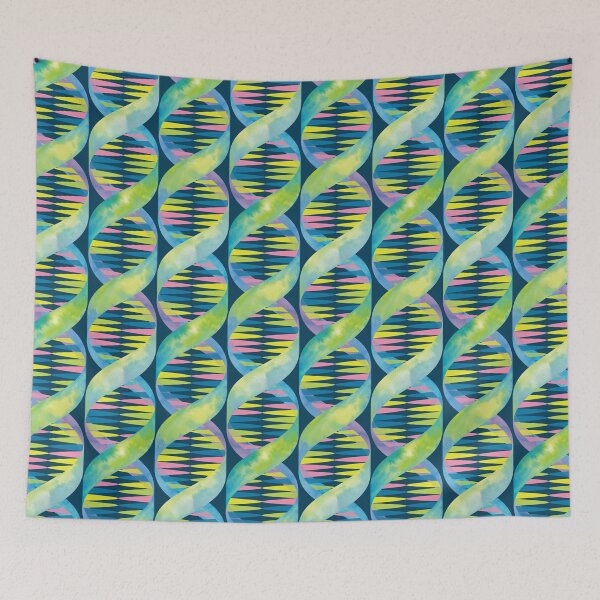 Item preview, Unicorn DNA / Dark Blue designed and sold by Markéta Stengl.