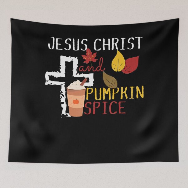 Item preview, Christ Funny Retro Vintage Spice Jesus Classic and Pumpkin Christmas designed and sold by JamieFmorriSS.