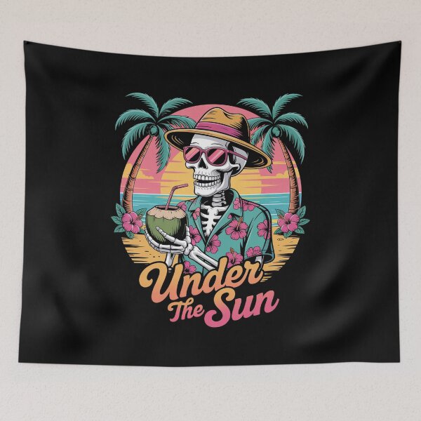 Item preview, Skeleton Beach Vacation  designed and sold by TorjeARTStore.
