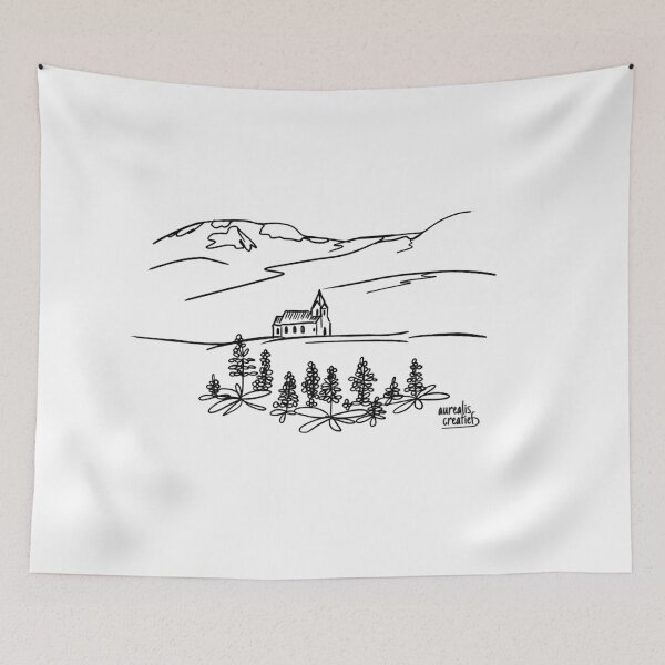 Item preview, icelandic church designed and sold by Aurealis Creatief.