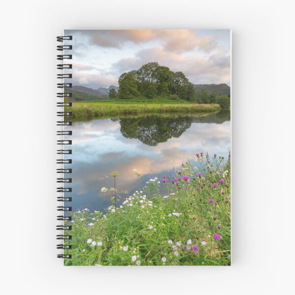 Item preview, Summer morning on the River Brathay designed and sold by AnitaNicholson.