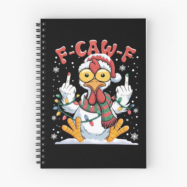 Item preview, F-Caw-F-Chicken Christmas  designed and sold by BlightedArt.