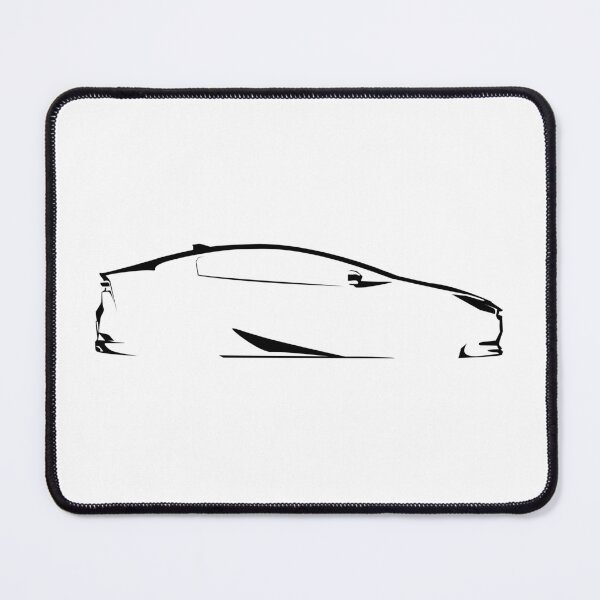 Item preview, Prius 2023 XW60 Z Hybrid Minimalist Silhouette (Black) designed and sold by FearnCreative.