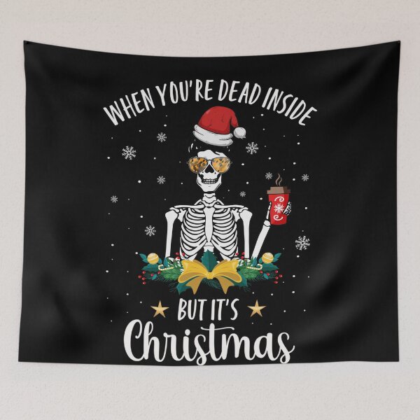 Item preview, Are Dead Inside When You Christmas Its But Funny Retro Classic Vintgae designed and sold by TMcConnellK.