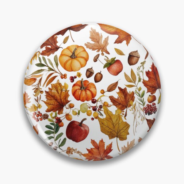 Item preview, Watercolour Autumn Leaves and Fall Season Art designed and sold by NoviaRobert.