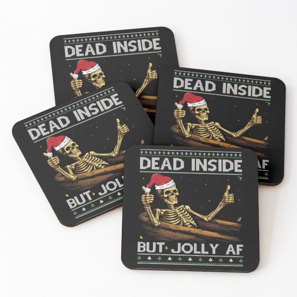 Item preview, Vintage Af But Jolly Inside Christmas Retro Essential Dead Classic designed and sold by SmithWSTaRR.