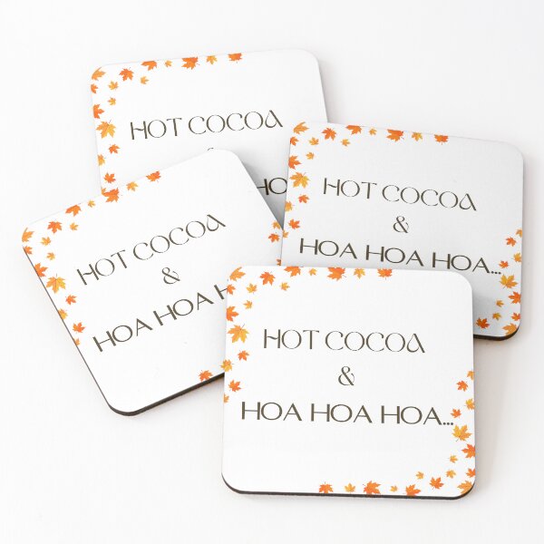 Item preview, Hot Cocoa &  Hoa Hoa Hoa designed and sold by dainea.